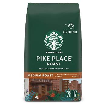 Starbucks Pike Place Medium Dark Roast Coffee