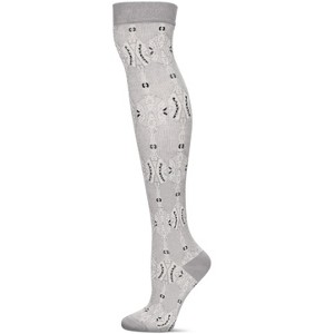 Memoi Women's Triple Class Over The Knee Cotton Blend Warm Sock - 1 of 4