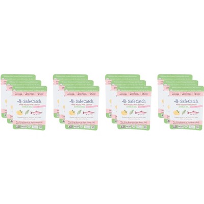 SafeCatch Pink Salmon Citrus Dill  - 2.6 oz (Case of 12)
