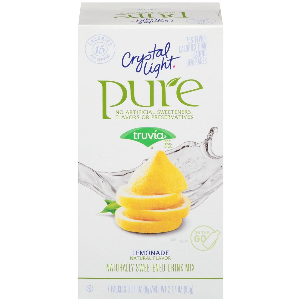 UPC 043000040287 product image for Crystal Light Pure Lemonade Drink Mix - 7pk/2.17oz | upcitemdb.com