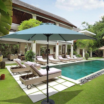 Maria 9Ft uv-cut Patio Cantilever Umbrella for Garden, Poolside, Outdoor Furniture - Maison Boucle