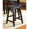 NicBex Dining Chairs Set of 2 Backless Saddle Casual Dining Home Furniture Seat Counter Stools for Kitchen, Bedroom - 2 of 4