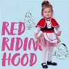 Joyfy Toddler's Little Red Riding Hood Costume Halloween - Little Red Riding Hood Costume with Hood Bodysuit Cape&Skirt Set for Baby Girls - 2 of 4