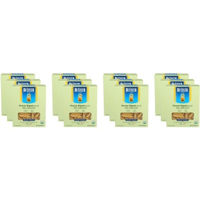 De Cecco Pasta Penne Rigate - Pack of 12 - 12 oz