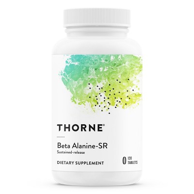 Thorne Beta Alanine Sustained Release - Amino Acid for Muscle Output and Endurance - NSF Certified for Sport - 120 Tablets - 60 Servings