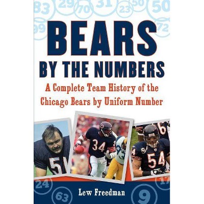  Bears by the Numbers - by  Lew Freedman (Paperback) 