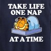 Boys' - Garfield - Take Life One Nap Graphic Long Sleeve Fleece Sweatshirt - 2 of 4