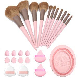 Makeup Brushes 24 Pcs Makeup Kit,Foundation Brush Eyeshadow Brush Make up Brushes Set - 1 of 4