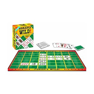 Poker's Wild Board Game - 1 of 1