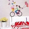 Slickblue Love Biking Vinyl Wall Decals – Decorative Stickers for Easy Home Decor, 2 Size Options - 3 of 3