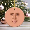 Funny Christmas Ceramic Ornaments for Women, Men - Xmas Trees Decorations - Hanging Ornaments - 2 of 4