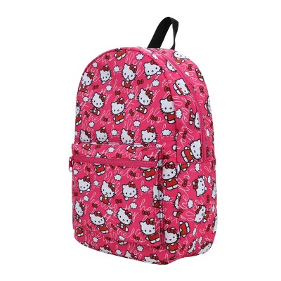 Hello Kitty Toss AOP Pink Ground Travel Backpack - image 4