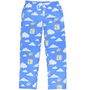 Seven Times Six Disney UP Pjs Women's Floating House With Balloons Clouds Pajama Pants - 1 of 3