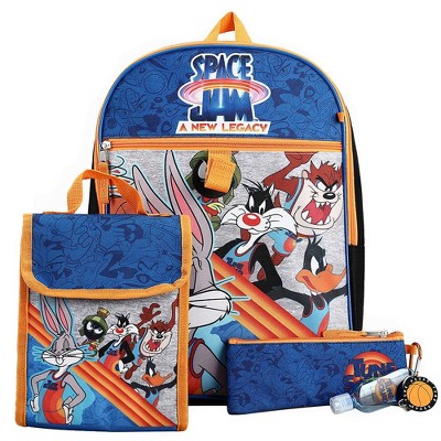 Space Jam 2 A New Legacy Tune Squad Lunch Box Bag Tote Blue : Target