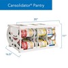 Shelf Reliance Compact Cansolidator Pantry Kitchen Organizer Holder with Rotational and Adjustable Panel Systems - 2 of 4