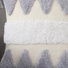 Boho Tufted Tassels Chenille Decorative Throw Pillow Covers, 18 x 18 Inches - 4 of 4