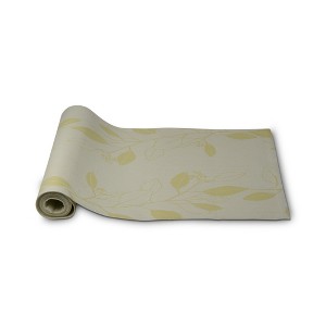 tagltd 18" x 72" Eucalyptus Table Runner Hand Screen Printed - 1 of 3