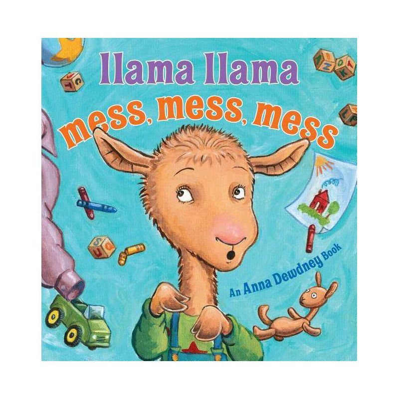 Llama Llama Mess Mess Mess - By Anna Dewdney &#38; Reed Duncan ( Library ), 1 of 2