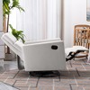 KTMBDW Recliner Chair,360 Swivel Rocker Chair for Adults,Glider Rocker Recliners,Nursery Chairs for Living Room,High Back,Upholstered Deep Seat - 3 of 4