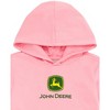 John Deere Logo Fleece Pullover Hoodie Toddler - 2 of 4