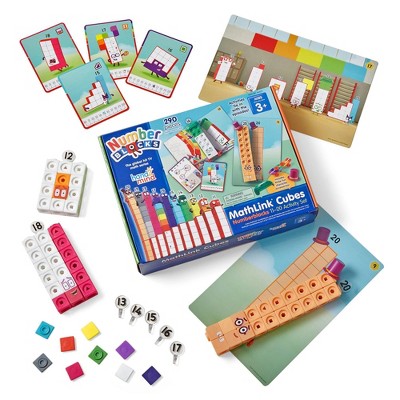 Hand2Mind Numberblocks Mathlink Cubes 11-20 Activity Kit