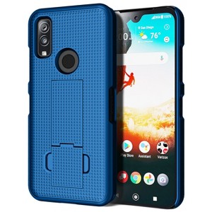 Nakedcellphone Slim Case for Kyocera DuraSport 5G UW Phone (with Kickstand) - 1 of 4