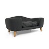 Dog Bed For Small Dogs, Pet Bed With Plush Tufted Cushion, Pet Bedding With 30.25" L X 21.75" W-Cuddlewood - 3 of 4
