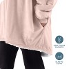 Adult Bare Homey B-Cozy Fleece Wearable Blanket - 4 of 4