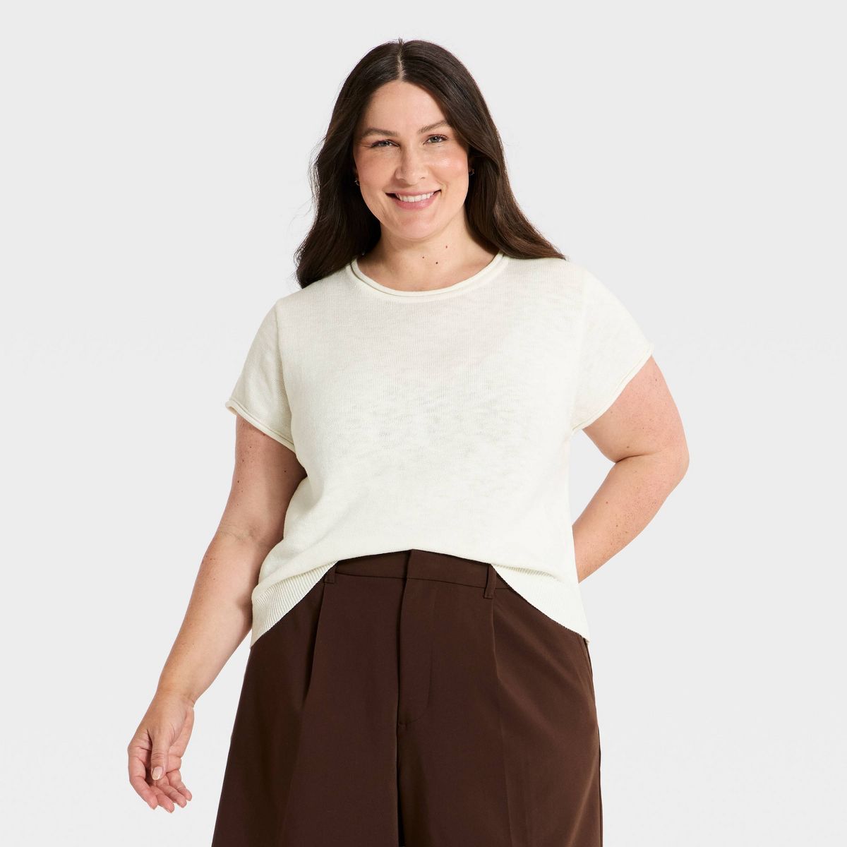 Women's Pullover Sweater Top - A New Day™ - thumbnail 4
