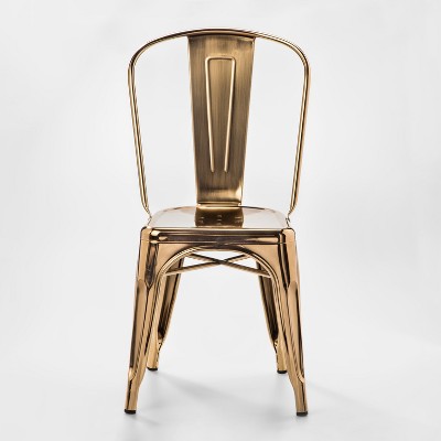 metal cafe chairs target