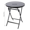YIYIBYUS Patio Folding Side End Table, Small Portable Coffee Table, Outdoor Side Table - 4 of 4