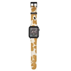 Miho spring summer garden 38mm/40mm Black Apple Watch Band - Society6 - 1 of 3