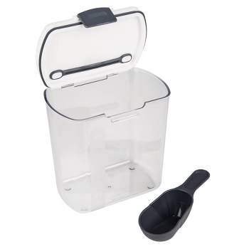 Plastic Storage Basket - Kitchen Office Pantry Organizer Bins-White -  Udderly Organized