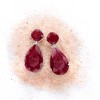 Ross-Simons 26.50 ct. t.w. Opaque Ruby Drop Earrings in Sterling Silver - 3 of 4
