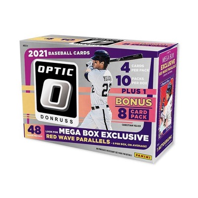 2021 Panini Donruss Optic Baseball Trading Card Mega Box