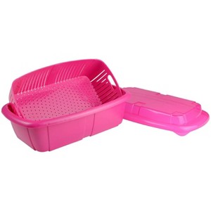 Hutzler 3-in-1 Fruit Saver Basket, Colander and Container, 2 Quarts - 1 of 4