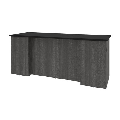 Norma Desk Shell Black/Bark Gray - Bestar