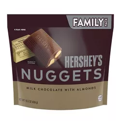Hershey's Milk Chocolate with Almonds Nuggets - 15.5oz