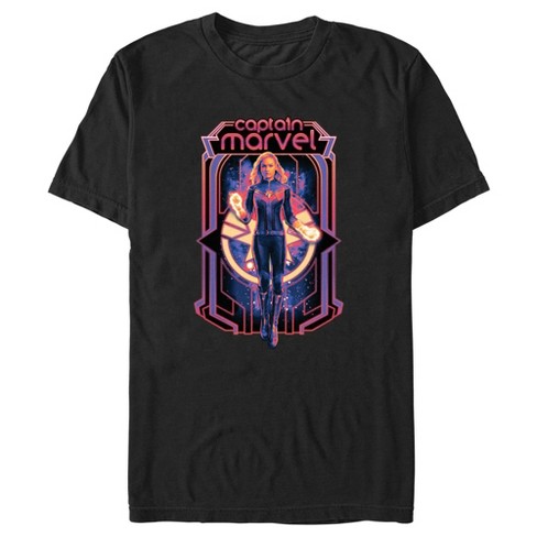 Men s The Marvels Captain Marvel Portrait T shirt Target