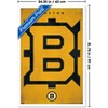 Trends International NHL Boston Bruins - Logo 25 Framed Wall Poster Prints - 3 of 4