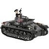 COBI Historical Collection WWII Panzerkampfwagen I (France 1940) Tank Building Set, 654 Pieces - 3 of 4