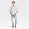 Men's Oxford Striped Long Sleeve Button-Down Shirt -Goodfellow & Co™ - 3 of 3