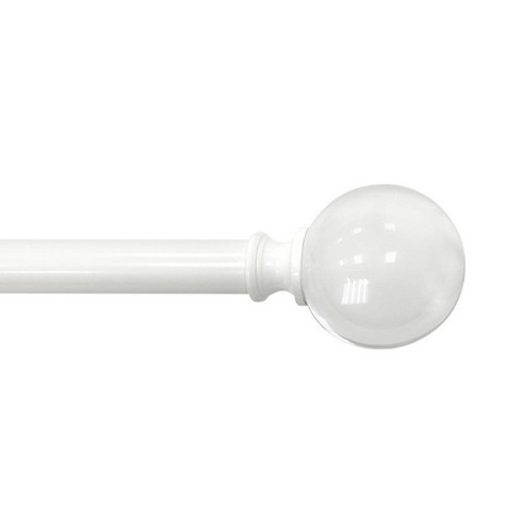 Decorative Dry Curtain Rod With, Target Curtain Rods White