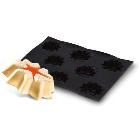 Assorted Snowflake Silicone Mold (3 Cavity)