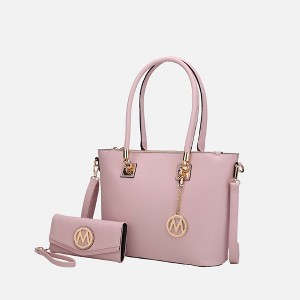 MKF Collection Vanessa Women's Fashion Tote & Wallet Set Handbag by Mia K - 1 of 4