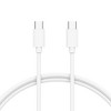 Just Wireless USB-C to USB-C PVC Cable - White - image 2 of 4