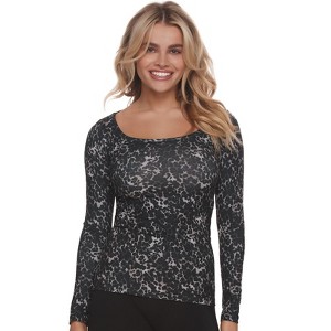 Felina Women's Velvety Soft Scoop Neck L/S - 1 of 2