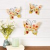 The Lakeside Collection Butterfly Trio Wall Art - 2 of 4