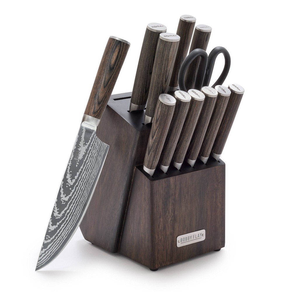 Photos - Bakeware Bobby Flay Cutlery 12pc Knife Block Set