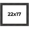 PosterPalooza | Traditional Black Picture Frame - UV Acrylic, Backing Board, Hanging Hardware Included - 2 of 4